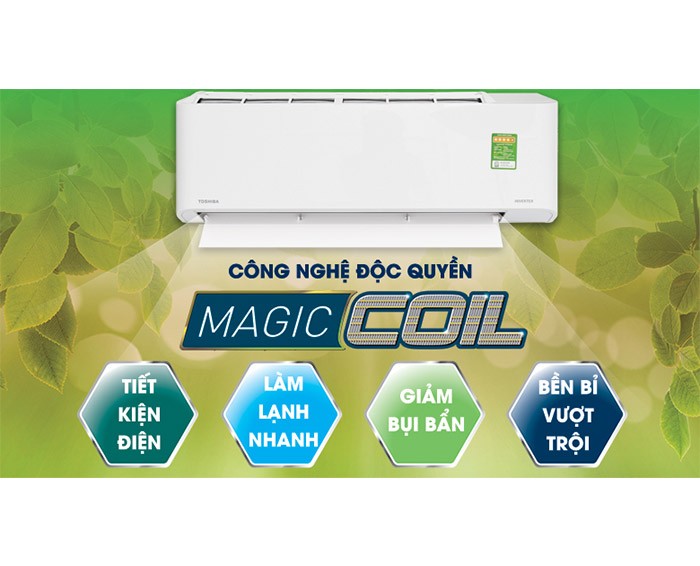 Image Điều hòa Toshiba Inverter 1 HP RAS-H10PKCVG - V 1
