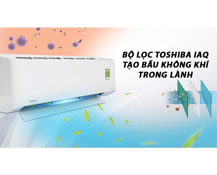 Image Điều hòa Toshiba Inverter 1 HP RAS-H10PKCVG - V 3