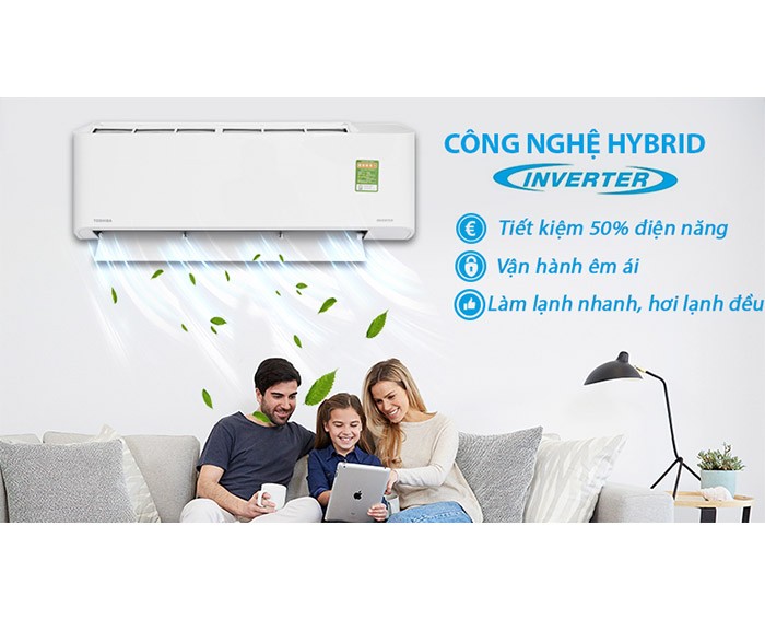 Image Điều hòa Toshiba Inverter 1 HP RAS-H10PKCVG - V 5