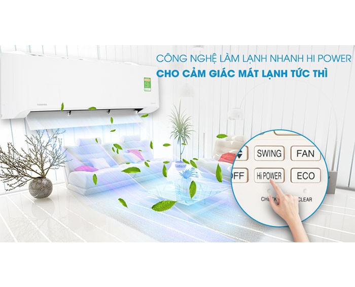 Image Điều hòa Toshiba Inverter 1.5 HP RAS-H13C1KCVG-V 1