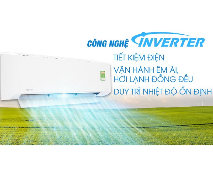 Image Điều hòa Toshiba Inverter 1.5 HP RAS-H13C1KCVG-V 2