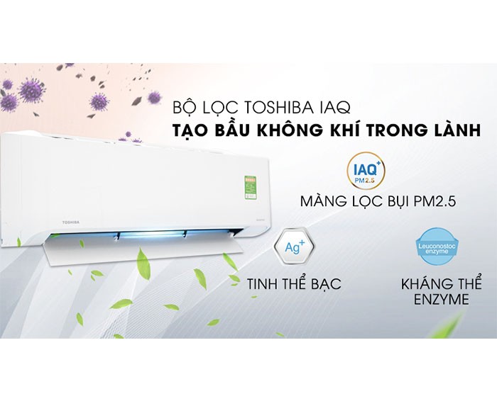 Image Điều hòa Toshiba Inverter 1.5 HP RAS-H13C1KCVG-V 5