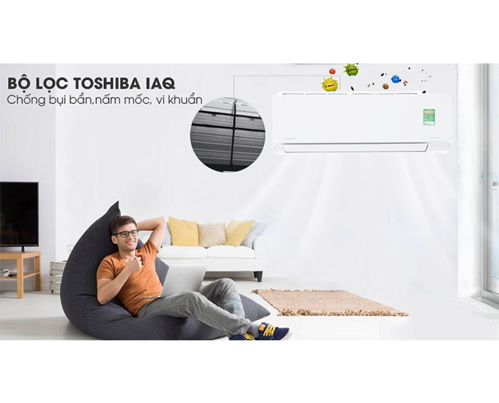 Image Điều hòa Toshiba Inverter 1.5 HP RAS-H13PKCVG-V 4