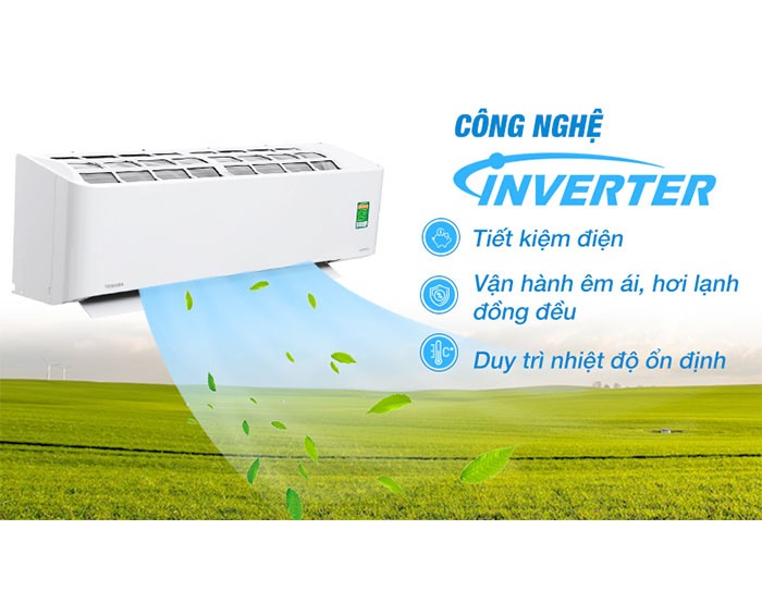 Image Điều hòa Toshiba Inverter 2 HP RAS-H18PKCVG-V 1