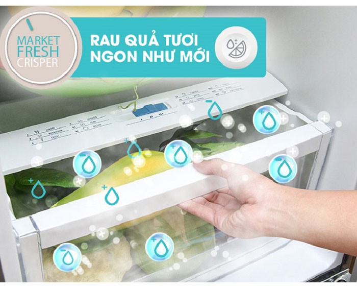 Image Tủ lạnh Electrolux Inverter 418 lít EBE4502BA 4