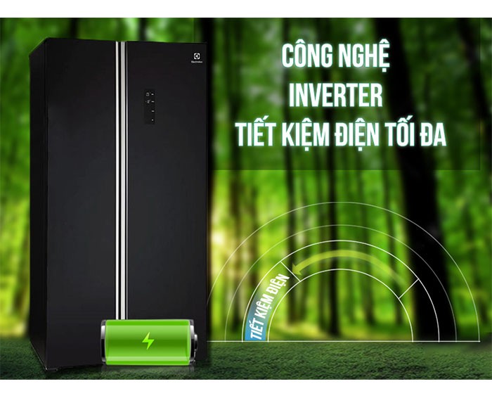 Image Tủ lạnh Electrolux Inverter 636 lít ESE6201BG-VN 3
