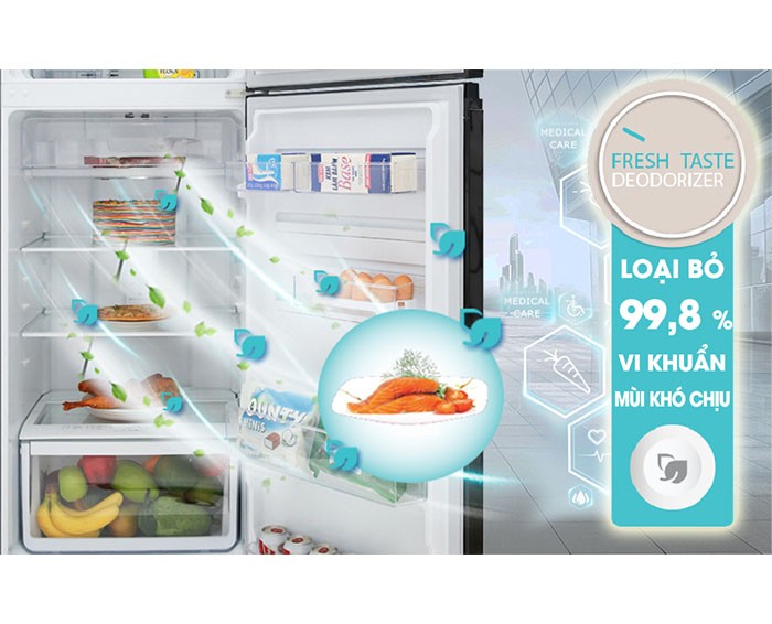 Image Tủ lạnh Electrolux Inverter 318 lít ETB3400H-H 3