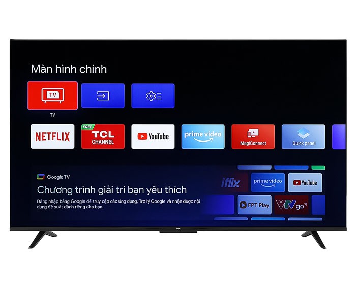 Google Tivi TCL 4K 55 inch 55P635