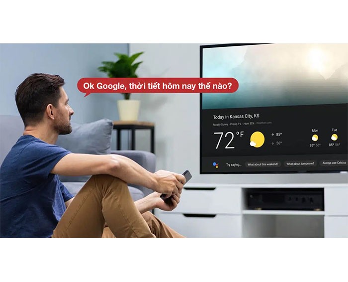 Image Google Tivi TCL 4K 75 inch 75P638 3
