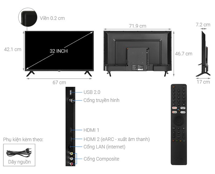 Image Google Tivi Xiaomi A 32 inch L32M8-P2SEA 1