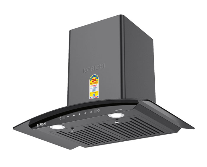 Hút mùi kính cong cảm ứng Korichi KRC-602