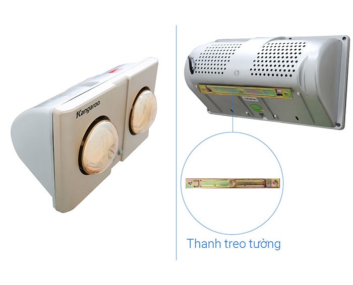 Image Đèn sưởi nhà tắm Kangaroo KG247 1