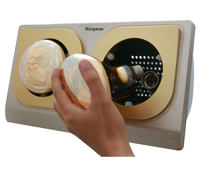 Image Đèn sưởi nhà tắm Kangaroo KG248-KG 1