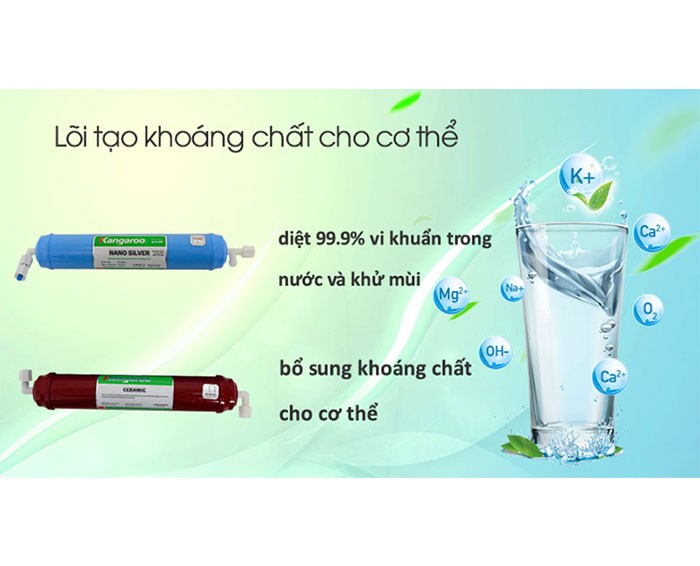 Image Máy lọc nước RO Kangaroo VTU KG08 6 lõi 1