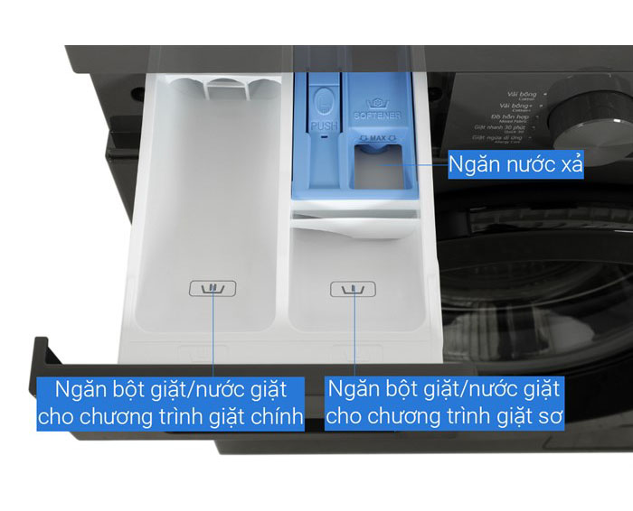 Image Máy giặt LG Inverter 9 kg FB1209S6M 2