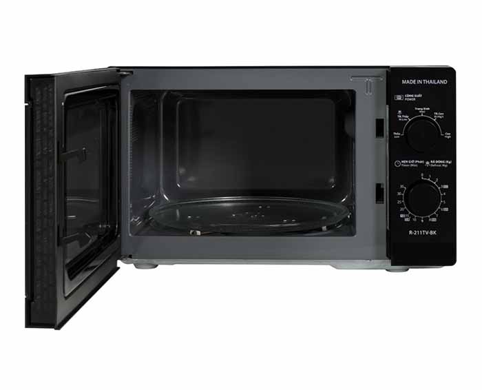Image Lò vi sóng Sharp R-211TV-BK 21 lít 4
