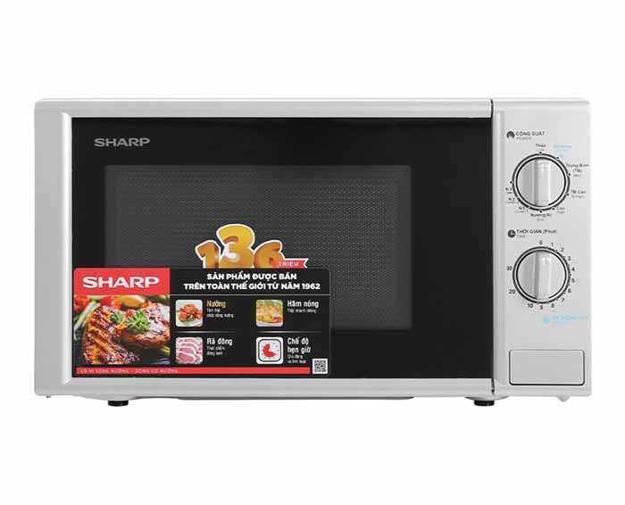 Image Lò vi sóng có nướng Sharp R-G228VN-SL 20 lít
