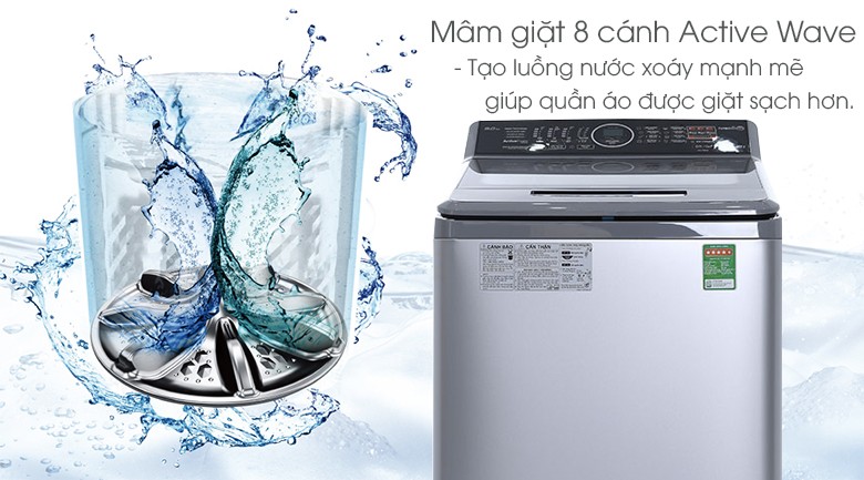 Image Máy giặt Panasonic 9kg NA-F90V5LMX 3