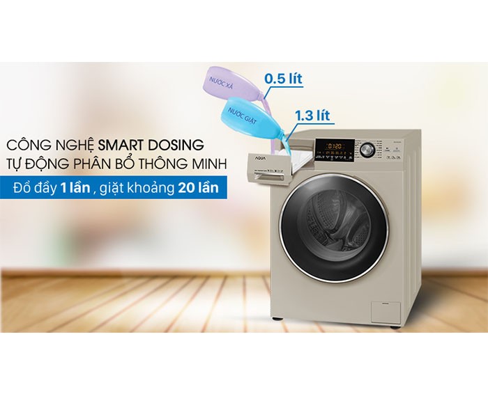 Image Máy giặt Aqua Inverter 8.5 kg AQD-DD850A (N2) 4