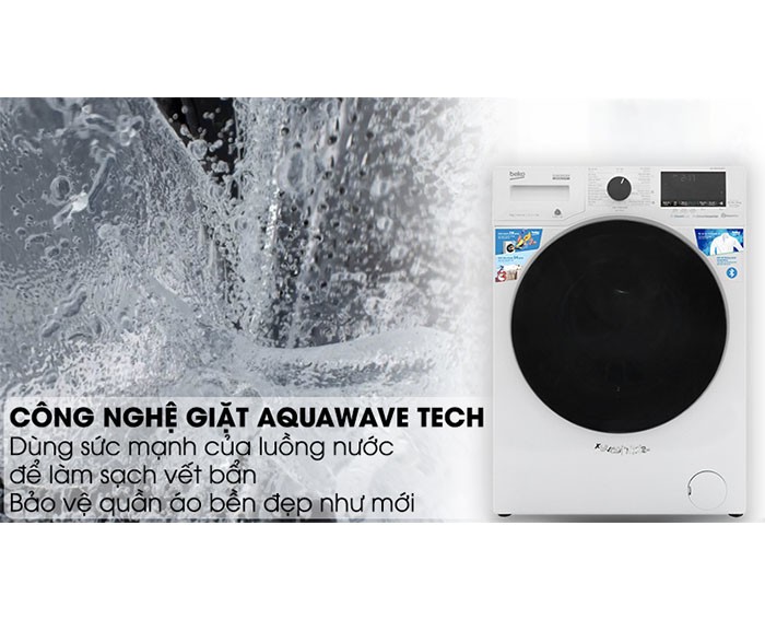 Image Máy giặt Beko Inverter 9 kg WCV9649XWST 2