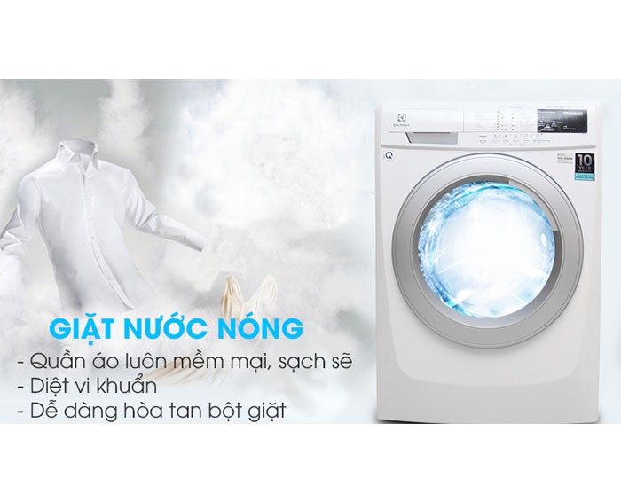 Image Máy giặt Electrolux Inverter 7.5 kg EWF10744 4