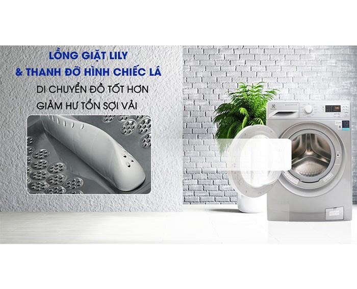 Image Máy giặt Electrolux Inverter 8 kg EWF12853S 4