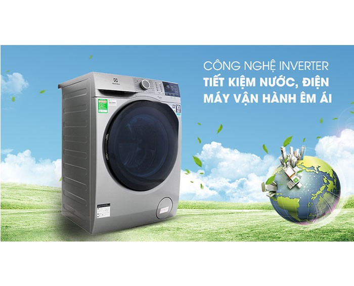 Image Máy giặt Electrolux Inverter 9 kg EWF9024ADSA 4