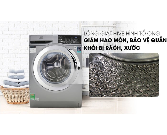 Image Máy giặt Electrolux Inverter 9 Kg EWF9025BQSA 1
