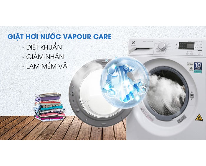 Image Máy giặt sấy Electrolux Inverter 8 kg EWW12853 7