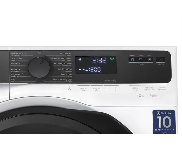 Image Máy giặt Electrolux UltimateCare 500 Inverter 9 kg EWF9023P5WC 3