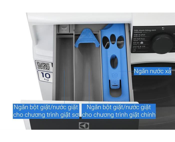 Image Máy giặt Electrolux UltimateCare 700 Inverter 11 kg EWF1143R7WC 3