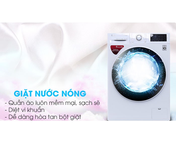Image Máy giặt LG Inverter 8 kg FC1408S4W2 6