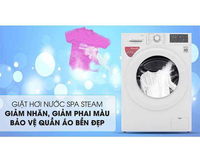 Image Máy giặt LG Inverter 8 kg FC1408S5W 2