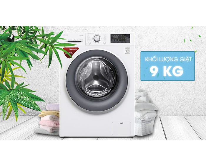 Image Máy giặt LG Inverter 9 kg FC1409S3W 1