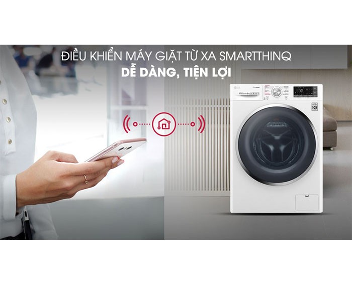 Image Máy giặt LG Inverter 9 kg FC1409S4W 1