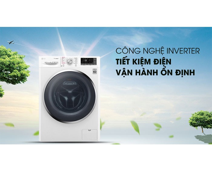 Image Máy giặt LG Inverter 9 kg FC1409S4W 5