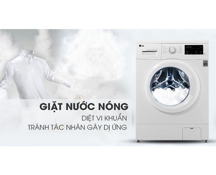Image Máy giặt LG Inverter 8 kg FM1208N6W 1