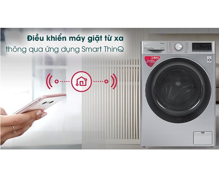 Image Máy giặt LG Inverter 8.5 kg FV1408S4V 3