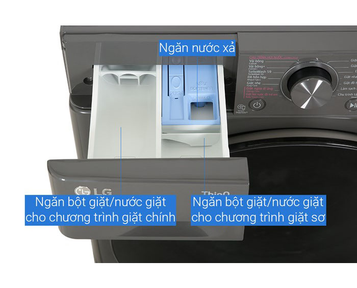 Image Máy giặt LG AI DD Inverter 10 kg FV1410S4M1 3