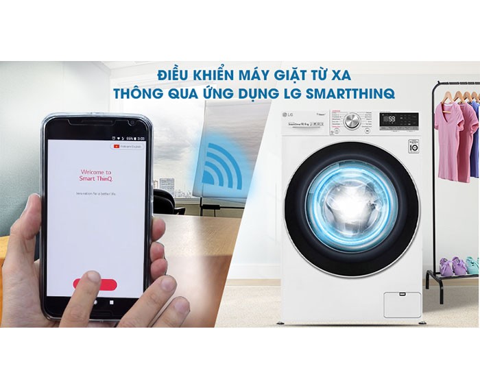 Image Máy giặt LG Inverter 10.5 kg FV1450S3W 3