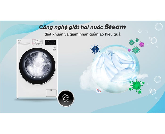 Image Máy giặt LG Inverter 11 kg FV1411S5W 2