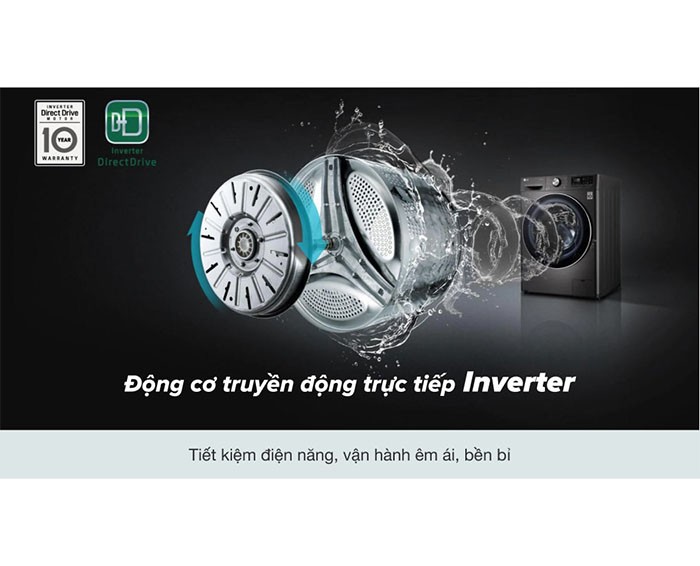 Image Máy giặt sấy LG Inverter 13 kg FV1413H3BA 1