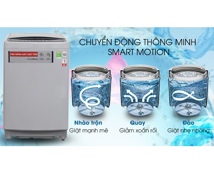 Image Máy giặt LG Inverter 9.5 kg T2395VS2M 2