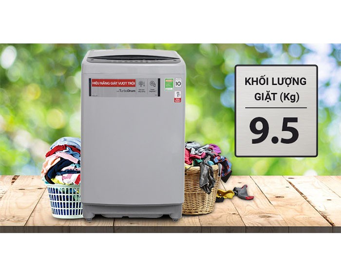 Image Máy giặt LG Inverter 9.5 kg T2395VS2M 4