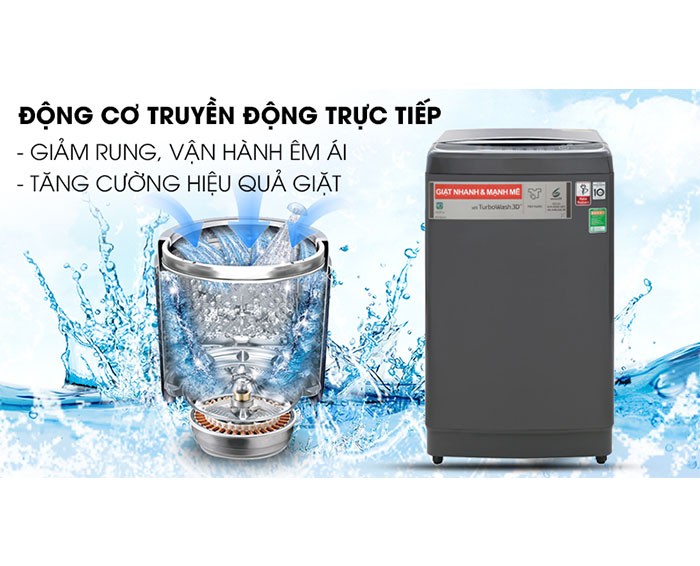 Image Máy giặt LG Inverter 13 kg TH2113SSAK 1