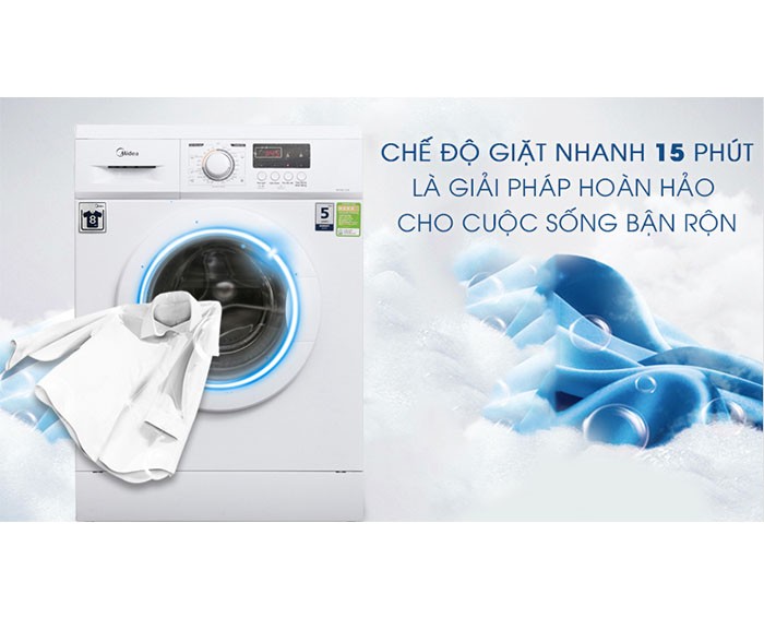 Image Máy giặt Midea 8 kg MFD80 - 1208 2