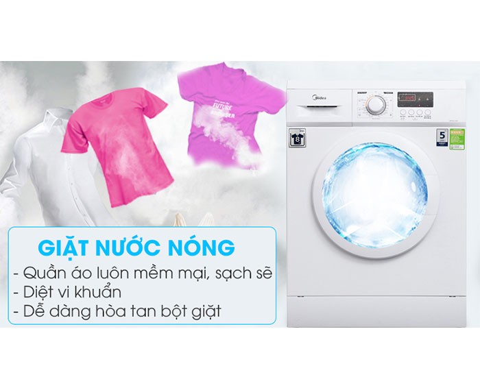 Image Máy giặt Midea 9 kg MFD90 -1208 2
