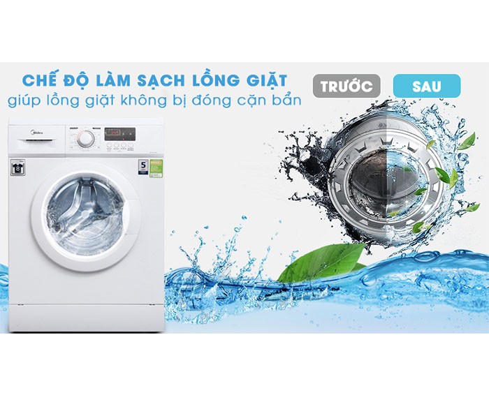 Image Máy giặt Midea 9 kg MFD90 -1208 4