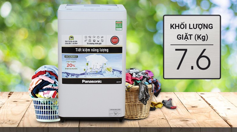 Image Máy giặt Panasonic 7.6 kg NA-F76VG9HRV 1