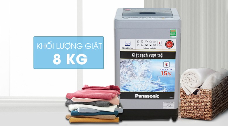 Image Máy giặt Panasonic 8 kg NA-F80VS9GRV 1